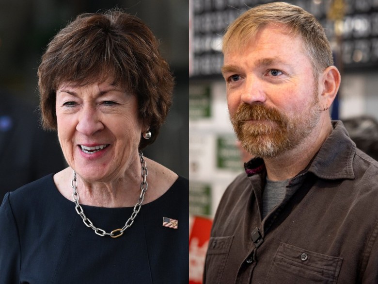 Early signs point to a scorched-earth race for Maine’s US Senate seat